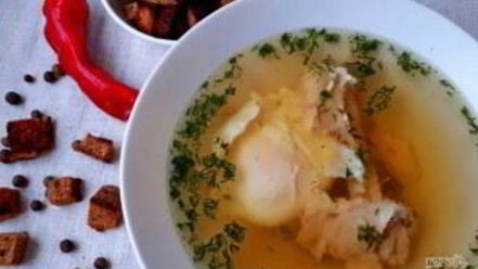 Рецепт куриного бульона