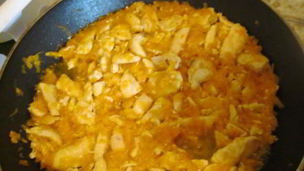 Рецепт курицы тушеной с морковью в бульоне