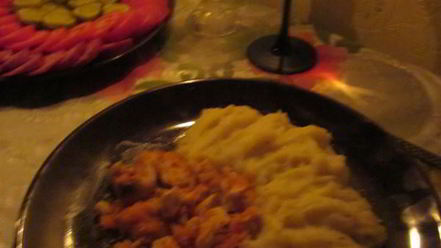 Рецепт курицы тушеной с морковью в бульоне