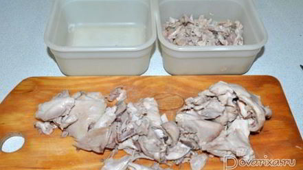 Рецепт мороженного куриного бульона