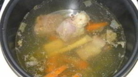 Рецепт мясного бульона в мультиварке