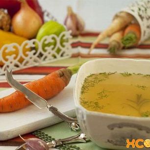 Рецепт Овощного бульона диетического