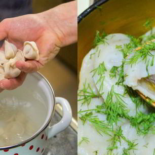 Рецепт Пельменей с бульоном