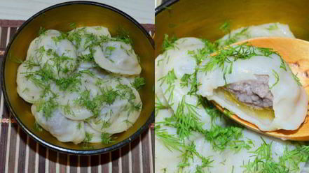 Рецепт пельменей с бульоном