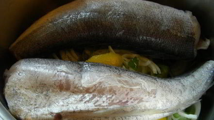 Рецепт рыбного бульона с белым вином, тимьяном и анисом