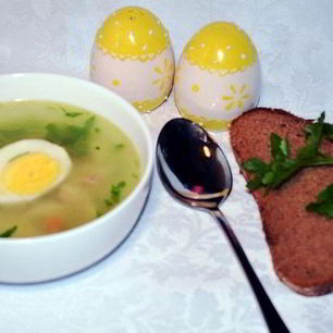 Рецепт Супа на мясном бульоне