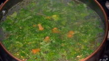 Рецепт супа на мясном бульоне