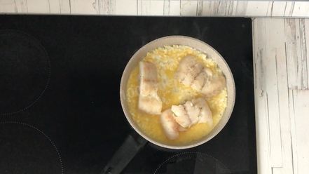 Рецепт трески по-польски на рыбном бульоне с корнем сельдерея