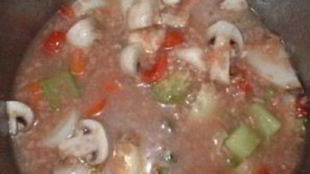 Рецепт весеннего бульона с грибами