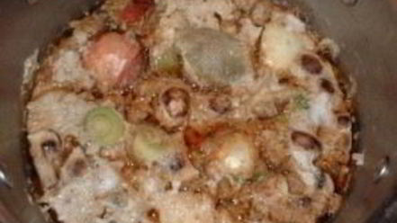 Рецепт весеннего бульона с грибами