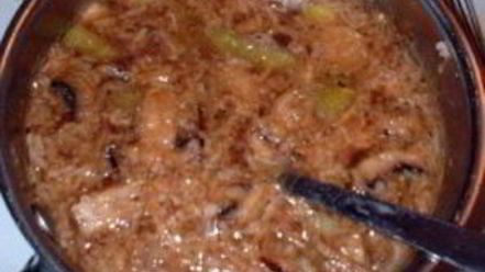 Рецепт весеннего бульона с грибами