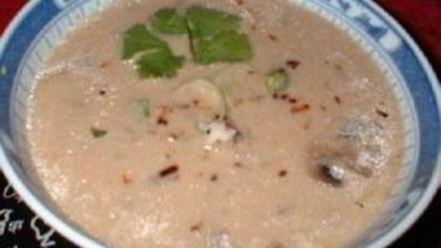 Рецепт весеннего бульона с грибами