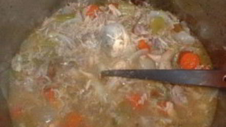 Рецепт весеннего бульона с грибами