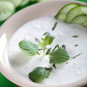 Рецепт Белого гаспачо с виноградом и огурцами