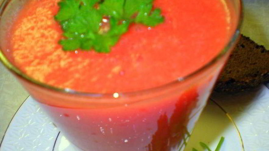 Рецепт гаспачо, диета на супах