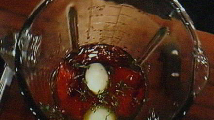 Рецепт гаспачо из паприки с домашними гриссини