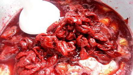 Рецепт гаспачо из ревеня и вишни