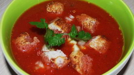 Рецепт гаспачо классического