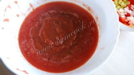Рецепт гаспачо классического