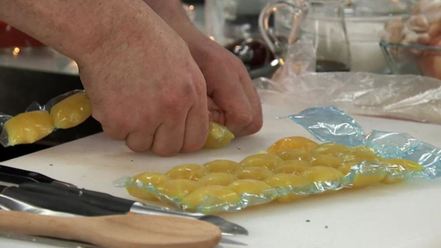 Рецепт гаспачо с апельсиновым льдом