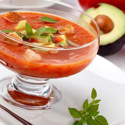 Рецепт Гаспачо с авокадо