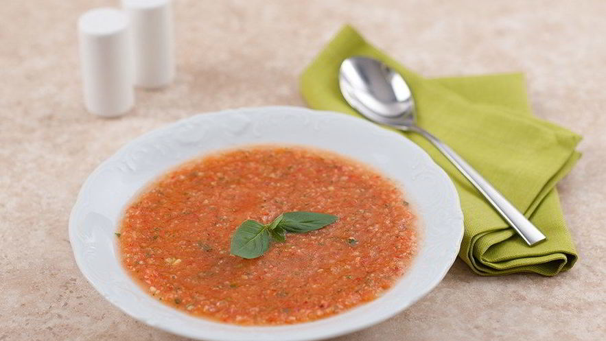 Рецепт гаспачо с базиликом