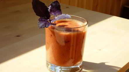 Рецепт гаспачо с черешней