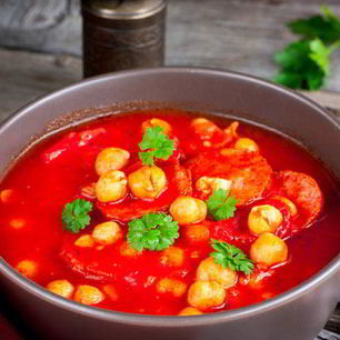 Рецепт Гаспачо с чоризо