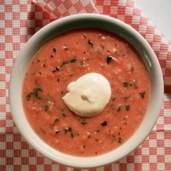 Рецепт Гаспачо с кайенским перцем