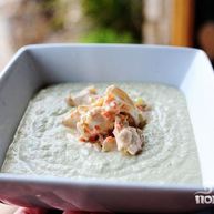 Рецепт Гаспачо с крабовым салатом