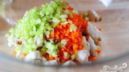 Рецепт гаспачо с крабовым салатом