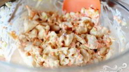 Рецепт гаспачо с крабовым салатом