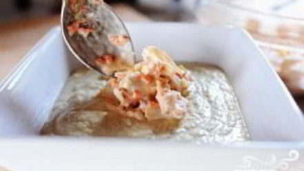 Рецепт гаспачо с крабовым салатом