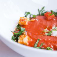 Рецепт Гаспачо с крабовыми палочками