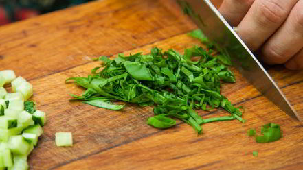 Рецепт гаспачо с крабовыми палочками