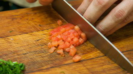 Рецепт гаспачо с крабовыми палочками