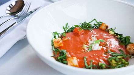 Рецепт гаспачо с крабовыми палочками