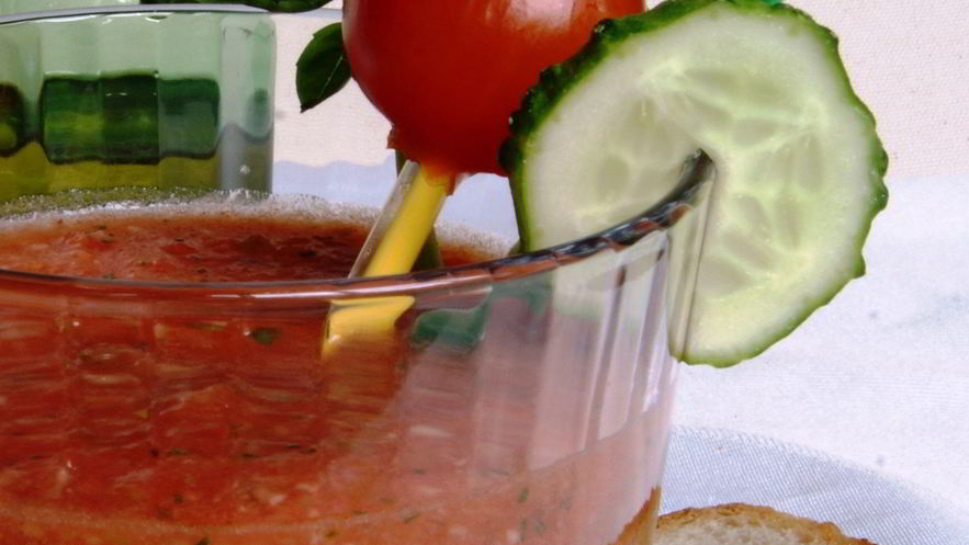 Рецепт гаспачо с сельдереем