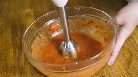 Рецепт гаспачо с сорбетом из томатов