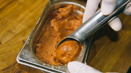 Рецепт гаспачо с сорбетом из томатов