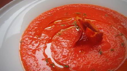 Рецепт гаспачо с тыквой