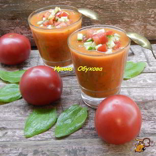 Рецепт Классического гаспачо