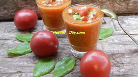 Рецепт классического гаспачо