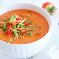 Рецепт Клубничного гаспачо