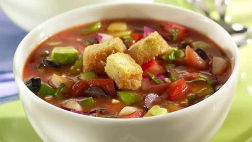 Рецепт овощного гаспачо по-андалузски