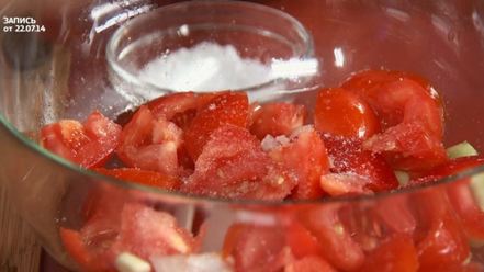Рецепт супа гаспачо с апельсиновым льдом