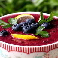 Рецепт Свекольно-ягодного гаспачо