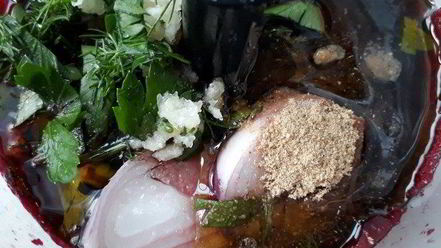 Рецепт свекольно-ягодного гаспачо