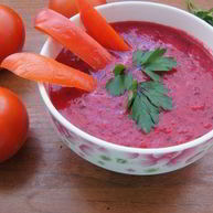 Рецепт Свекольного гаспачо с петрушкой