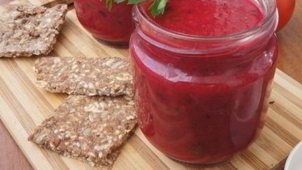 Рецепт свекольного гаспачо с петрушкой